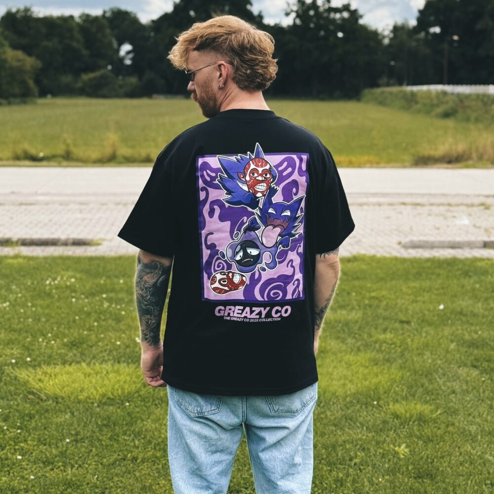 Gengar Tee [Black] - Image 3