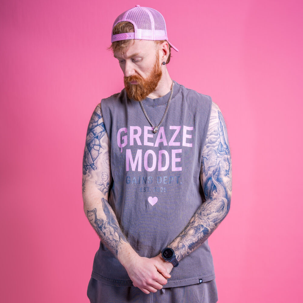 Greaze Mode Vest [Faded Grey]