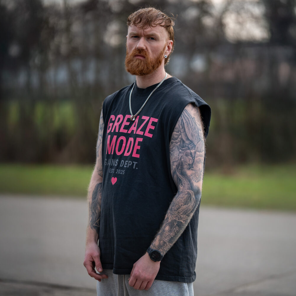 Greaze Mode Vest [Faded Black]