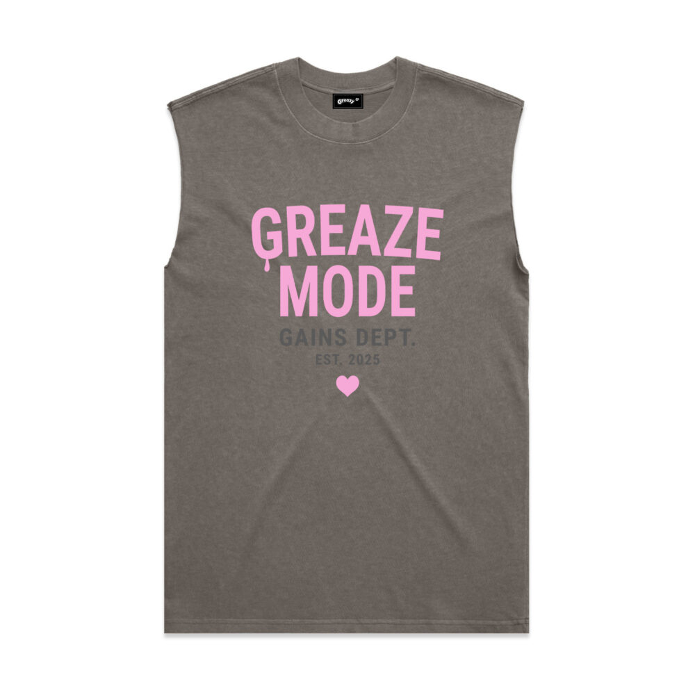 Greaze Mode Vest [Faded Grey]