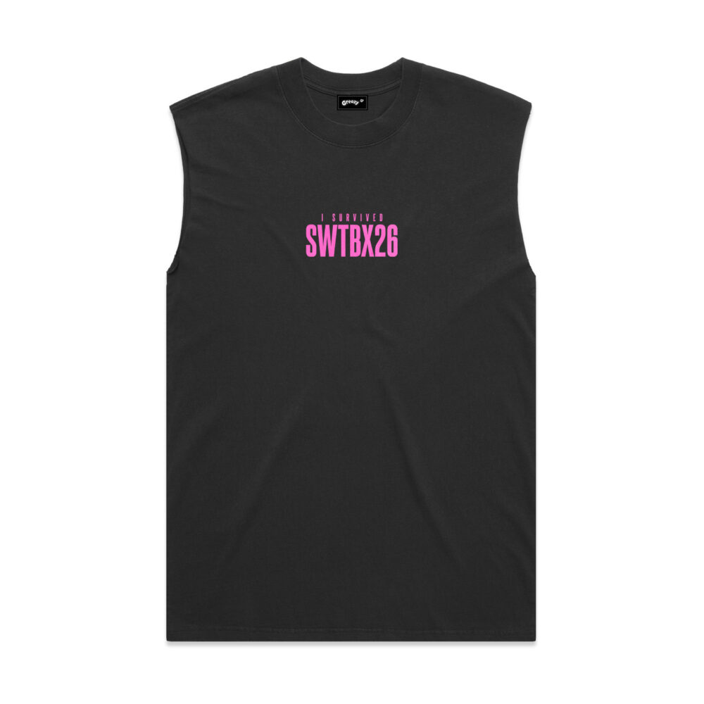 SWEATBOX VEST [FADED BLACK]